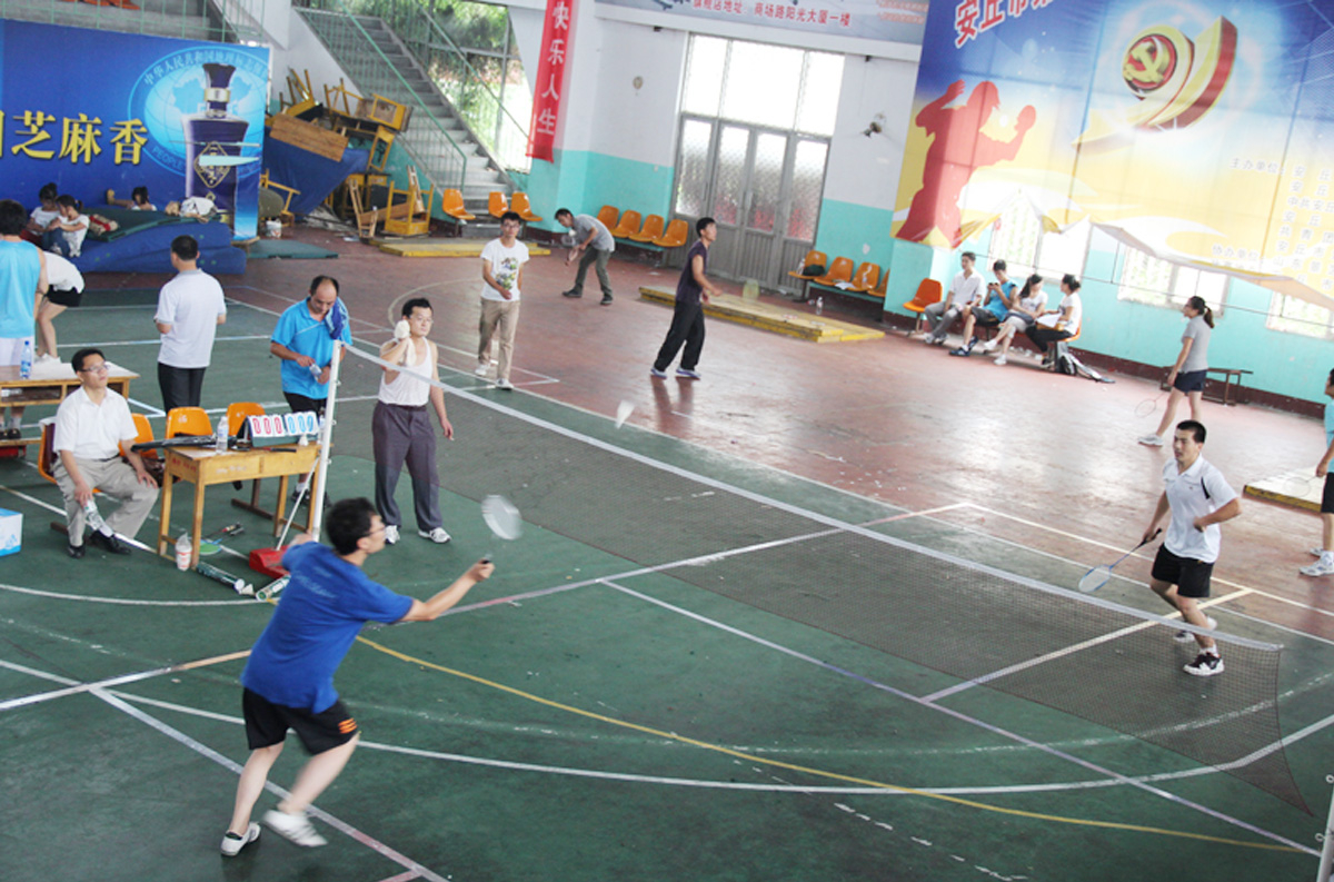 首屆“綠建杯”羽毛球大賽成功舉辦