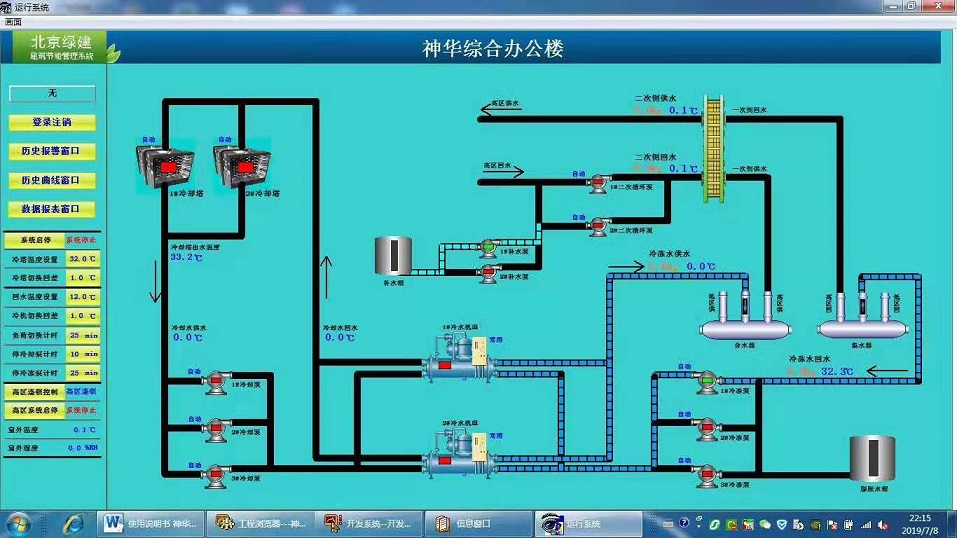 北京綠建完成神華集團辦公大樓控制系統(tǒng)